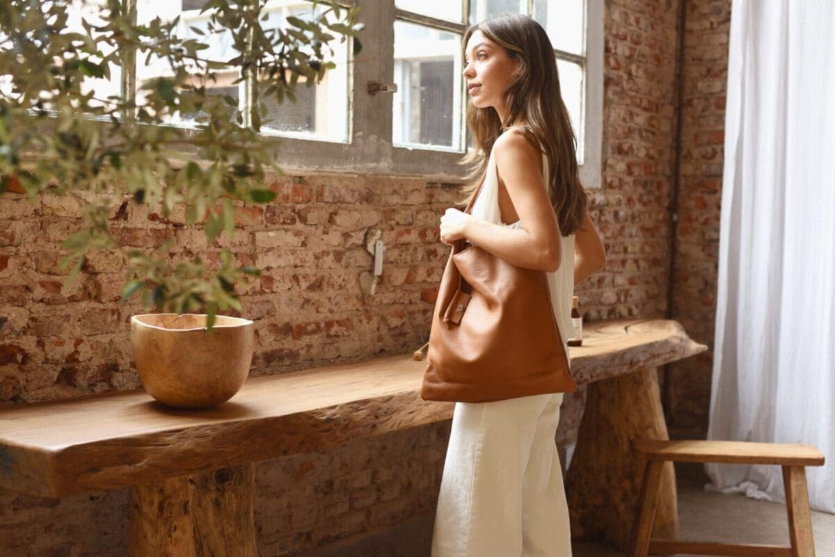 Lyon Shopping Bag Caramel